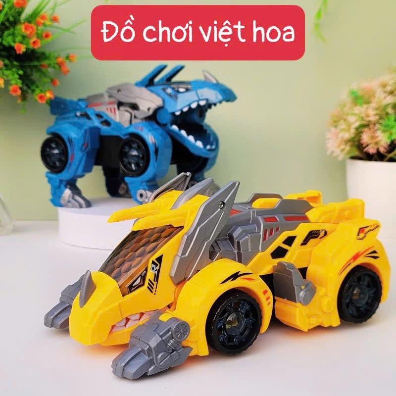 Khủng long phun sương biến hình chạy pin Toy Voi Đồ Chơi 7