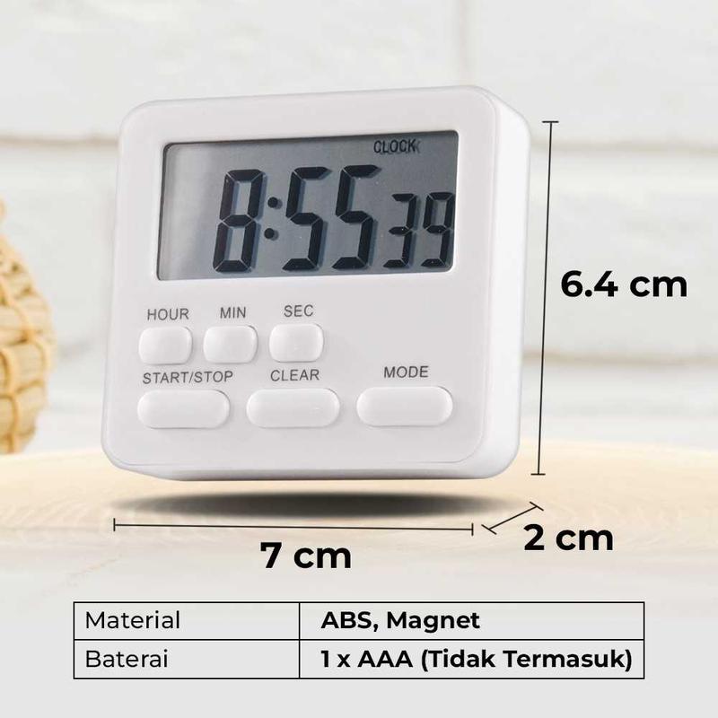 ZHOUZHI Timer Masak Dapur Digital LCD Display Alarm Kitchen Countdown - ZK-2206 7