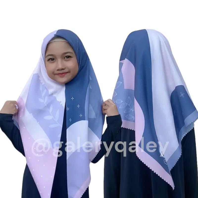VOAL PRINTING INSTANT ALL MOTIF PART III / HIJAB INSTAN ANAK / KERUDUNG ANAK Muslim 4