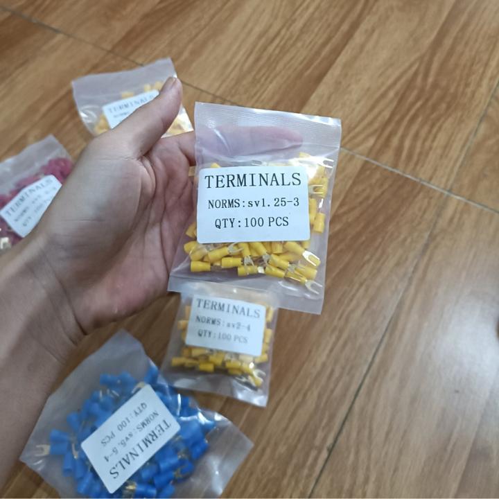 Product Introduction of (cos đồng) 100 Chiếc đầu cos chữ y, đầu cốt chữ y, đầu cos bằng đồng nguyên chất 3