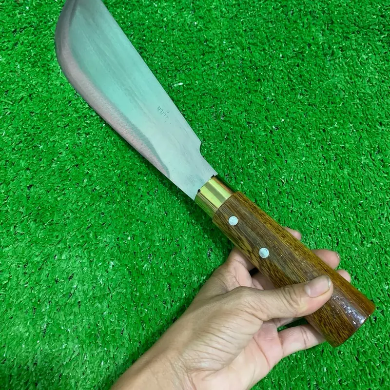 Dao yếm nhỏ mần cá làm cỏ làm từ nhíp xe dài 36cm nặng 340g(dao nhà bếp) 2
