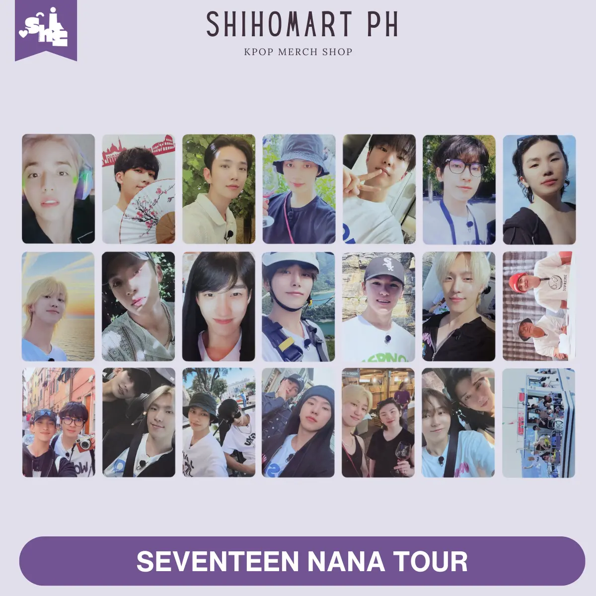 OFFICIAL) Seventeen Nana Tour Moment Package Photocard - TikTok