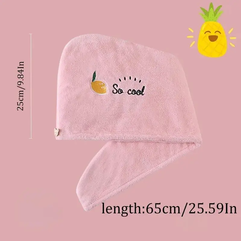 Star & Letter Pattern Hair Towel, Soft Hair Towel Wrap, Hair Towel Cap for Women & Girls, Girly Bedroom Accessories, Boyfriend Gifts 1