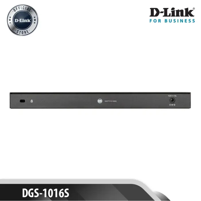 D-Link DGS-1016S 16-port Unmanaged Standalone Slim Gigabit Switch 2