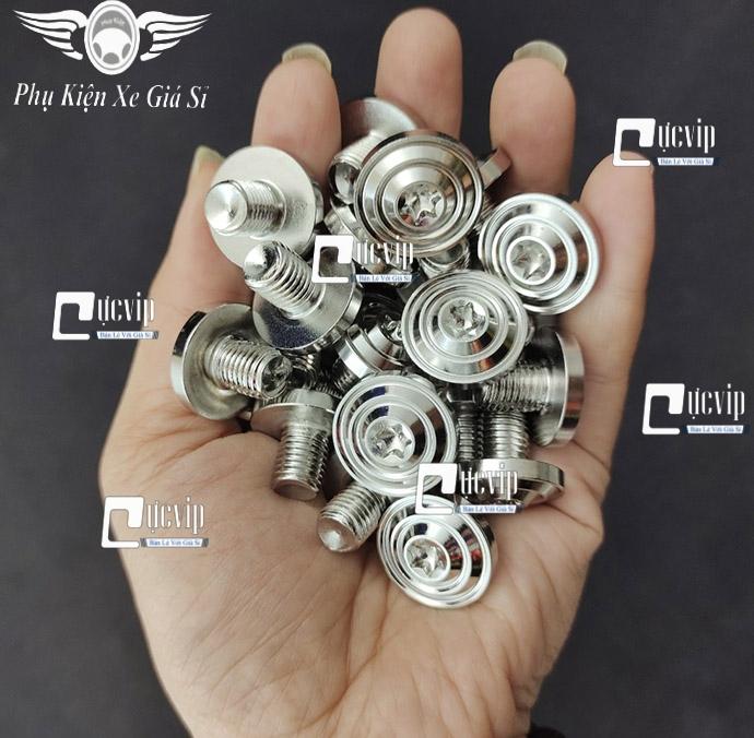 Ốc Chân Kính (Gương) Chiếu Hậu Salaya Phay Thái Inox 304 Ren Thuận (Xuôi), Ngược Gắn Mọi Loại Xe MS5720 1