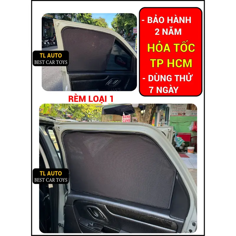Rèm che nắng nam châm loại 1 Xe HYUNDAI STARGAZER, Bộ 4 tấm  chuẩn form xe, nam châm hút mạnh ,Bảo Hành 24 tháng 6