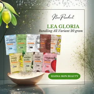 Lea Gloria - Day by Day Face Mask Masker Bubuk Semua Variant Travel Size 10 GR - Mencerahkan Melembabkan