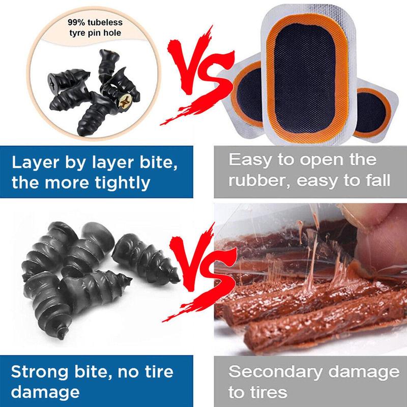 Product Introduction of 32Pcs Tire Repair Nails Car Tire Repair Rubber Nails Kit Auto Motorcycle Vacuum Tire Nails 53