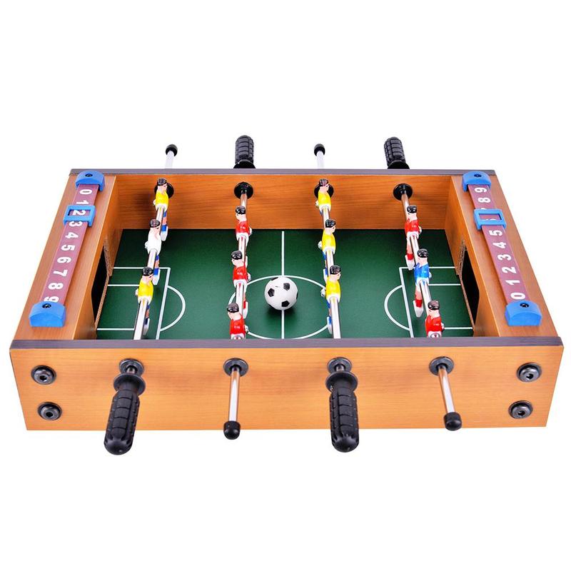 Table Soccer Kit, 1 Count Table Soccer & 2 Counts Mini Balls, Parent-child Competitive Board Game, Indoor Recreation Equipment For Kids & Adults 1