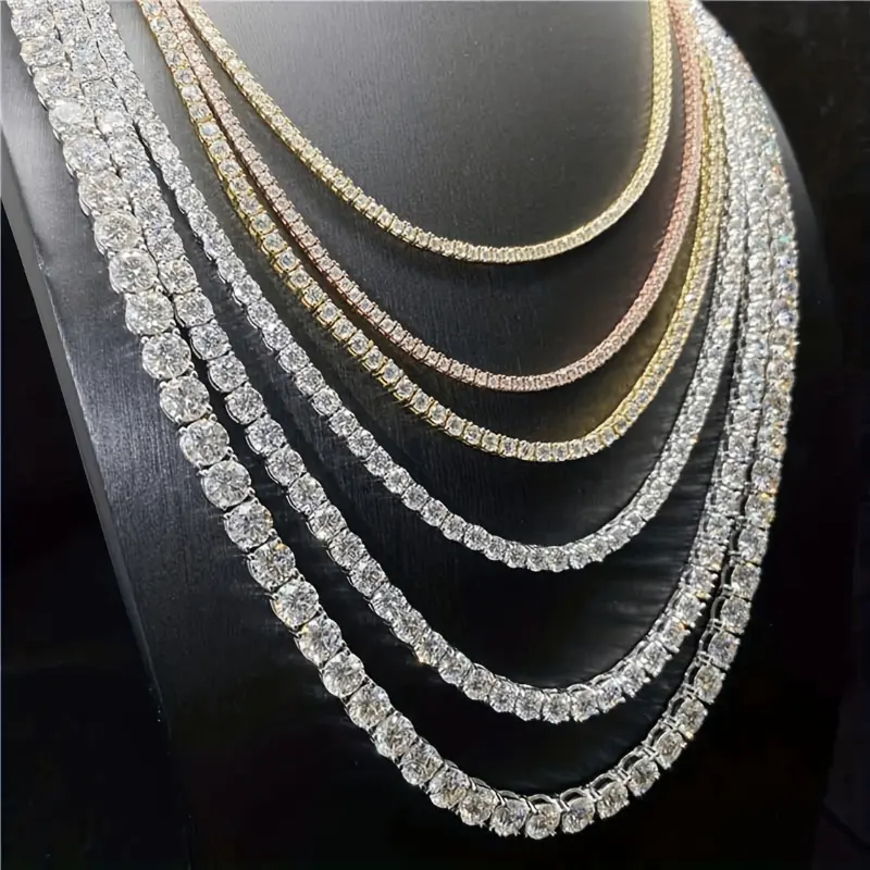 5MM Tennis Necklace - Elegant, Modern, Comfortable Jewelry for Everyday Wear 4