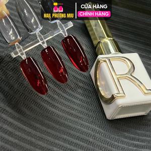 Sơn Thạch Đỏ Rượu Vang CR Số 10 Chai 15ml Chính Hãng Dirse Đỏ Vang Rực Rỡ Làm Nail Không Quá Đặc, Lên Màu Chuẩn Nữ