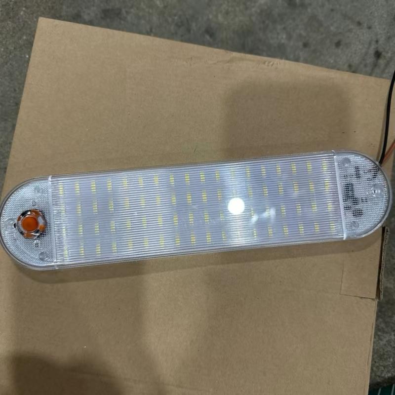 Đèn led gắn trần cabin, thùng, cốp cho xe ô tô, xe tải điện 12v và 24v 2