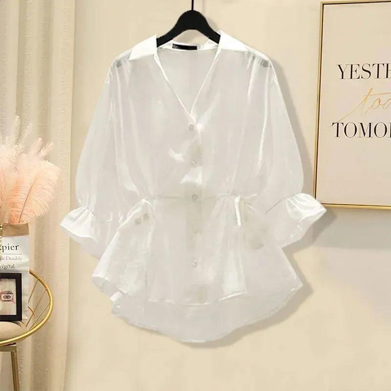 Product Introduction of 2Pcs Dress Women Korean Style Plus Size Suit Women's Design Sense Western Style Shirt Slim Denim Skirt Female Trend Skirts for Women 6