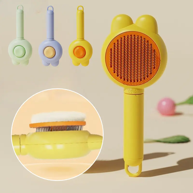 Sisir Grooming Kucing Anjing Pet Grooming Brush Sisir Perawatan Peliharaan Pet Comb Kucing Sisir Anjing/Sisir Perawatan Bulu Hewan Peliharaan