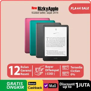 BIG PROMO Amazon Kindle Paperwhite 12th Gen 12 th Signature Edition USB-C 16GB 32GB Black Blue Jade Raspberry Green - 16GB, BLACK