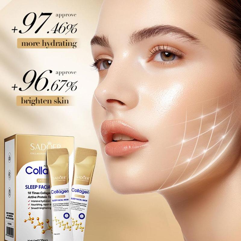 Product Introduction of SADOER Hydrating Moisturizing Sleeping Mask Skin Care Mask Facial H5E6 31