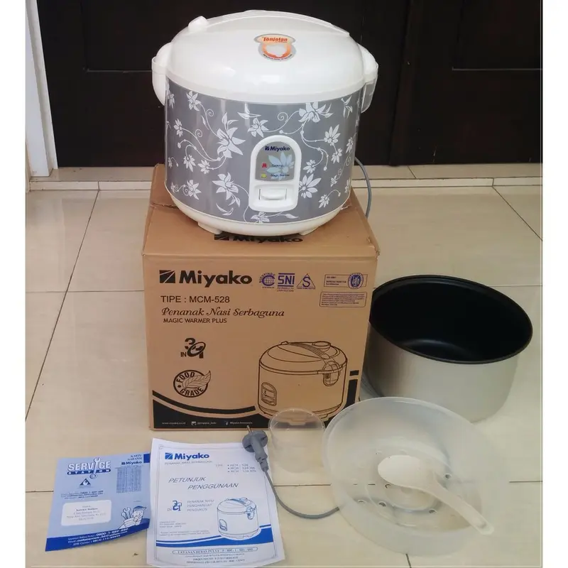 Magic com / Rice Cooker Miyako MCM-528 1.8 Liter / 2 Liter 1