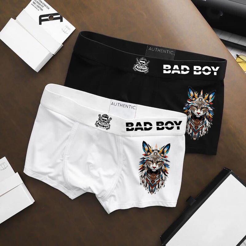 [MÃ 02] Combo 5 - 10 quần sịp đùi BADBOY hàng loại 1 cạp dệt - siêu bền, chất liệu thun lạnh co giãn 4 chiều, kháng khuẩn khử mùi, Quần Nam, Quần Boxer, Menswear quần  lot