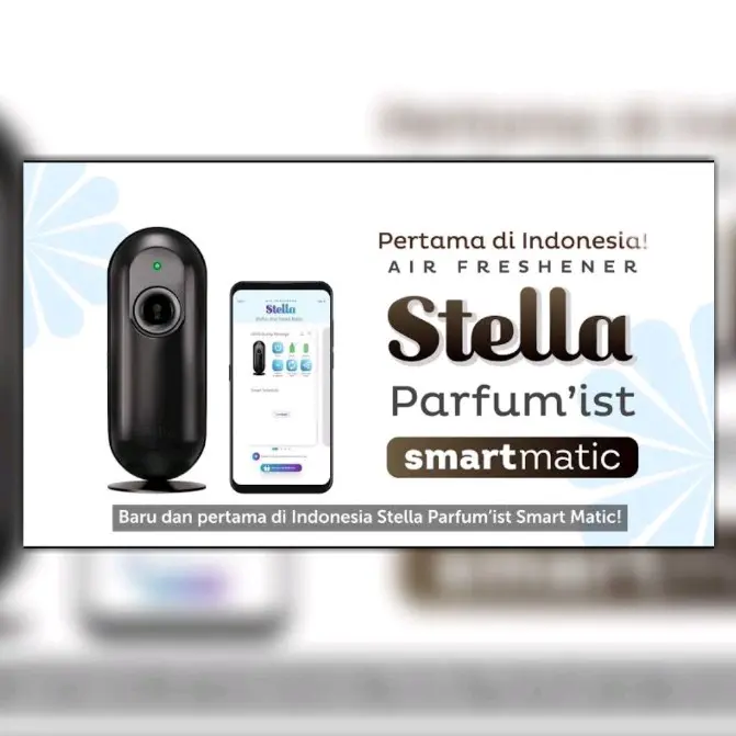 Pengaharum Ruangan OTOMATIS #STELLA PARFUM'ITS SMART MATIC SET 0