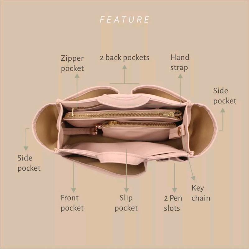 Drenbellony Renata Bag Organizer Dalaman Tas Wanita 4