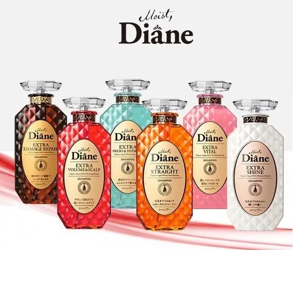 Moist Diane Shampoo ORIGINAL All Varian Botol Pompa 450 ml