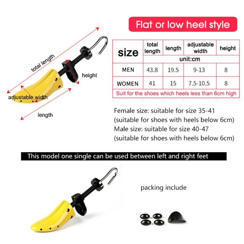 Premium Adjustable Shoes Tree Stretcher Expander Shoe Trees Plastic For Flats Pumps Boots 5