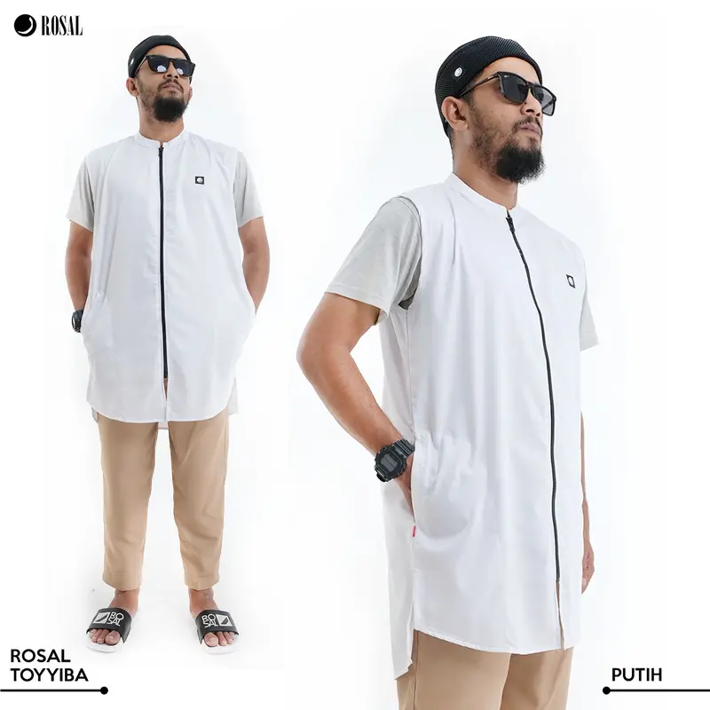 Rompi Sholat toyyiba Rosal Rompi Shalat Pria Dewasa 1