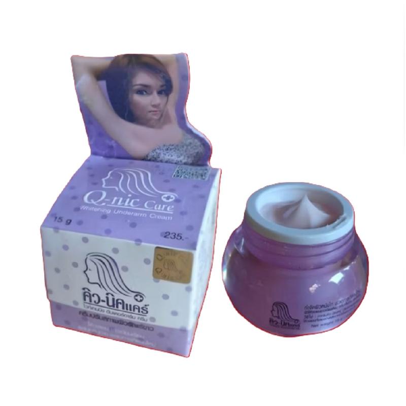 Kem Hỗ Trợ Cải Thiện Thâm Nách Q-Nic Care Whitening Underarm Cream Màu Tím Dưỡng Da Body Dưỡng Body Nữ Làm Đẹp Da