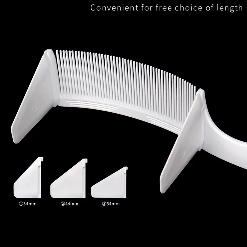 Máy Cạo Râu, Thiết Kế Cong, Tông Đơ Cắt Tóc, Lược Cắt, Lược Đầu Phẳng Cắt Salon Chống Tĩnh Điện, Bàn Chải Làm Tóc, Đi Kèm Với Thước Đo
