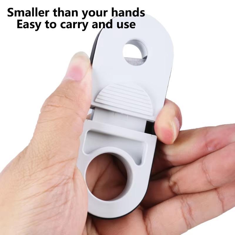 Product Introduction of Coaxial Line Stripper, Multi-purpose Ring-shaped Stripping Tool, Telephone Line Category 5e Twisted Pair Network Cable Stripper 2