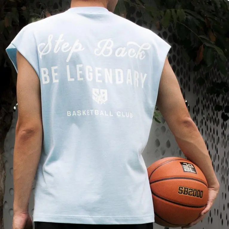 Áo Ba Lỗ Sleeveless ByBallerForBaller, Tank Top STEPBACK 5