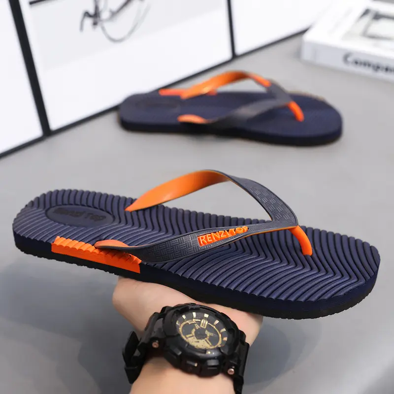 2025 Summer New Flip-Flops Beach Shoes Slippers Casual Shoes Sandals Men's Shoes Water Shoes
