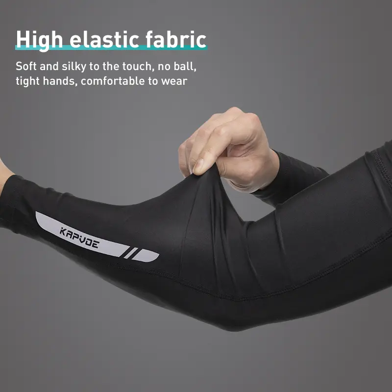 Arm Sleeves Men and Women Outdoor Sports Football Basketball Running Ice Sleeve Road Bike Cycling UV Protection Sunscreen