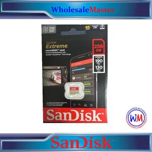 SanDisk Extreme micro SD 256GB R190 w130 SDSQXAV-256G-GN6MN
