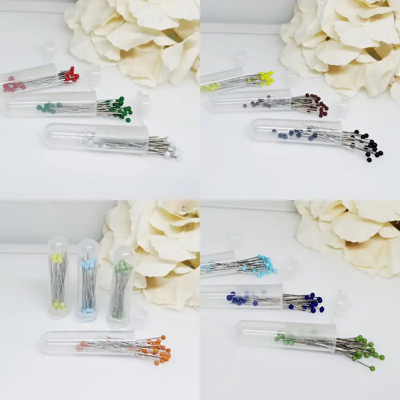 (KB2756) KOREAN HIGH-GRADE PIN NEEDLE 30PCS 3.8CM STAINLESS STEEL ...