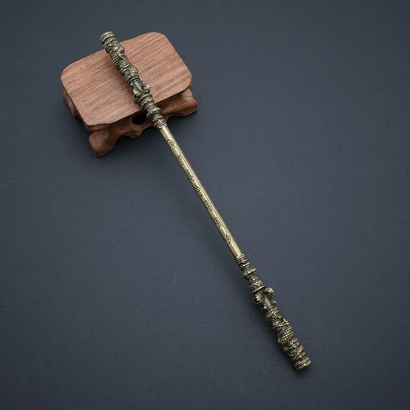 Product Introduction of 22cm Black Myth WuKong Game Ruyi Golden Cudgel Metal Handicrafts Sun Wukong Monkey King  Game Peripherals Children's Toys 23