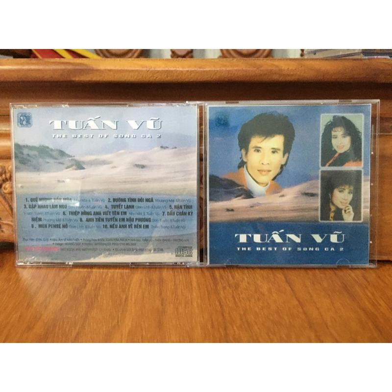 Bộ 2 Đĩa CD The Best of Song Ca Tuấn Vũ 3