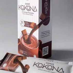 Sweet Kokona Minuman Coklat 1 box isi 5 sachet Rendah gula