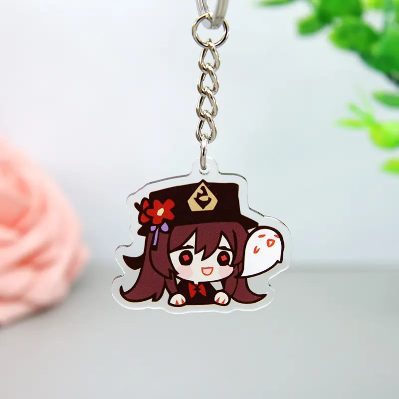 Original God Cartoon Game Cartoon Acrylic Keychain Lightning General Walnut Wendi Deer Night Palace Pendant