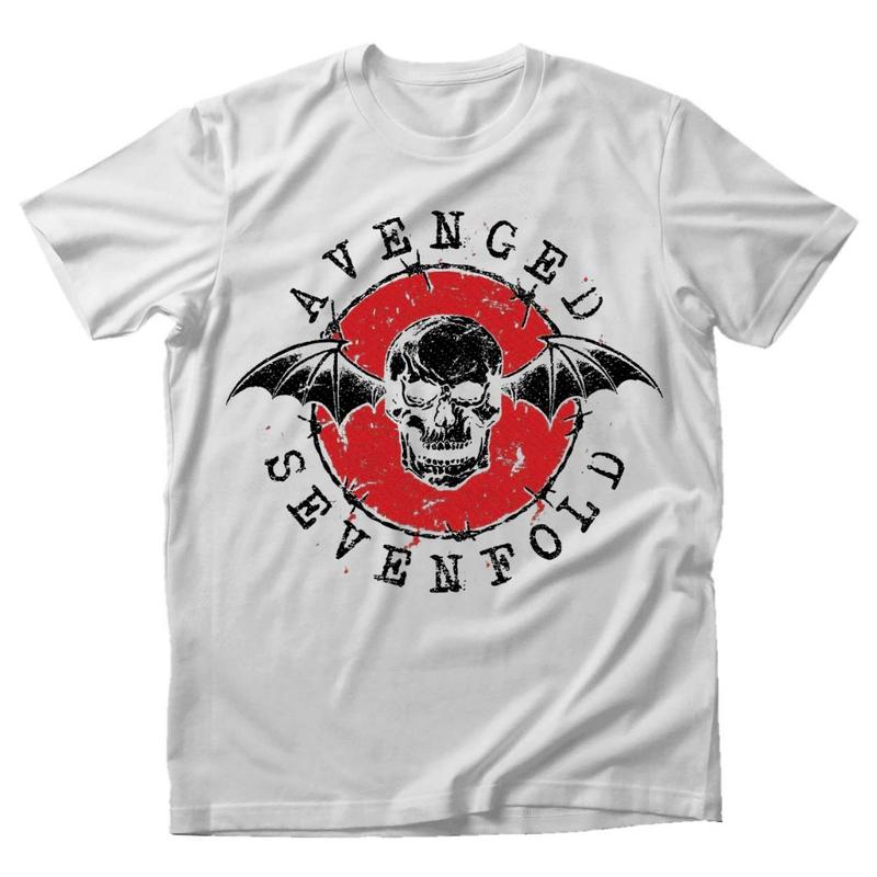 T-Shirt Kaos Musik Band Distro AVENGED SEVENFOLD Bahan 24s 1