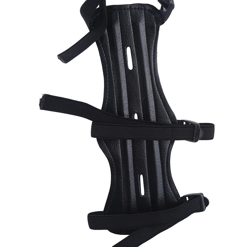 Product Introduction of Black adjustable archery arm protector for outdoor sports to protect the arm 15