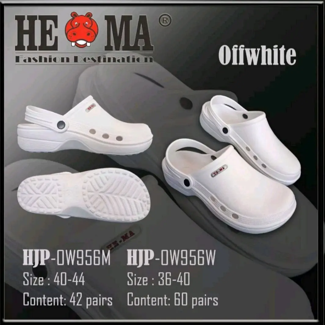 36-44 Hema Sandal Medis Dokter Perawat, Sandal Kodok Baim, Sandal Haji Umroh, Sandal Dapur Restoran, Sendal Pabrik, Sandal Hotel, Sandal Rumah Unisex
