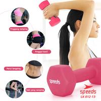 Gambar SPEEDS Dumbell Barbel Vinyl Alat Fitness Olahraga Yoga Angkat Beban Latihan Otot 012-13 - 1KG BIRU dari Calary Toys Kota Surabaya 4 Tokopedia