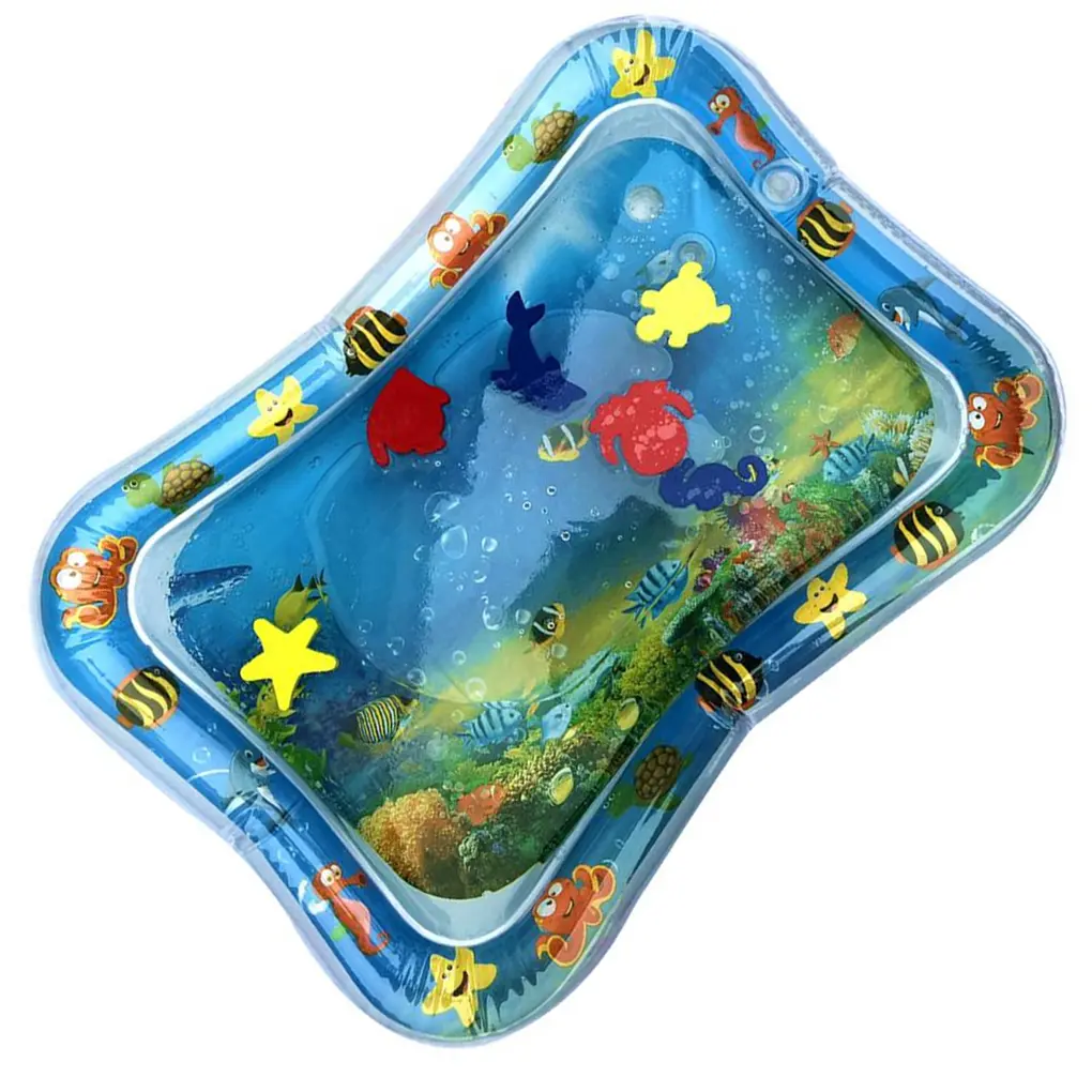 Inflatable Mat Water Play Pad Baby Toys Household Accessories Outdoor Swimming Fittings Craftsmanship Inflation Space Saving