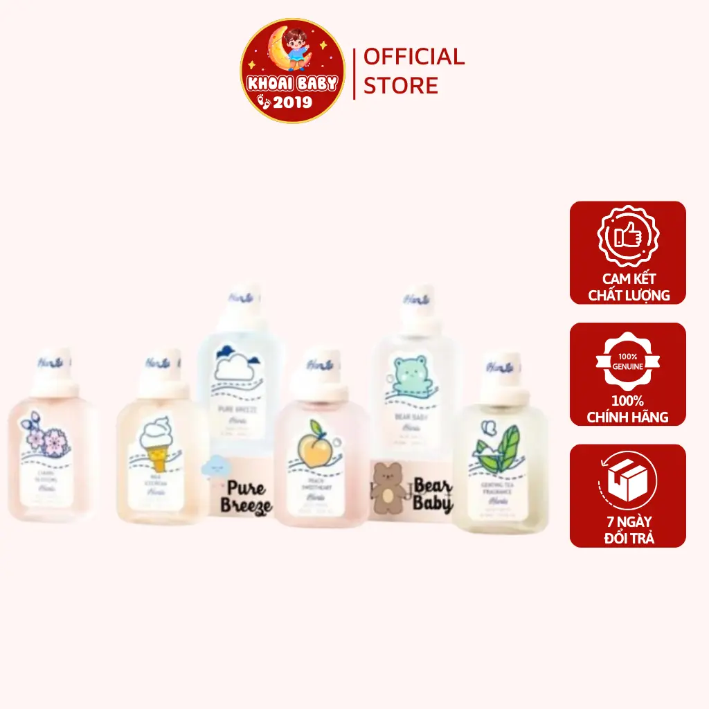 Nước Hoa Hanlu Hương Thơm Nhẹ Nhàng Xịt Thơm Body, Quần Áo 50ml