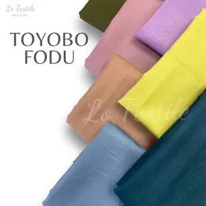 Kain Toyobo Premium Ori Fodu 1 Meter - Bahan Kain Katun Meteran