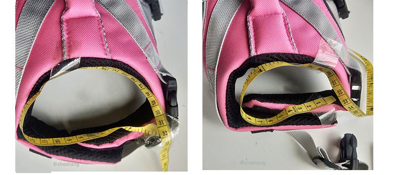 Product Introduction of Dog Life Jacket Pet Safety Rescue Swimsuit Dog Surfing Swimming Clothes Summer Vacation Oxford Breathable Bulldog Safety Clothes 35