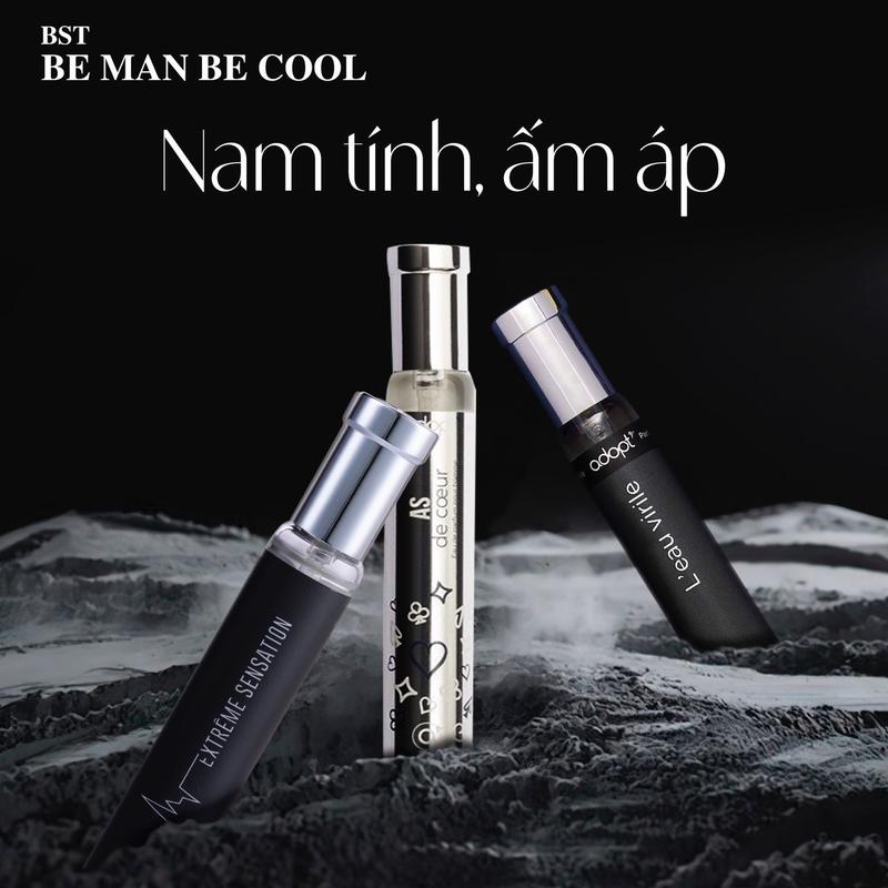 Nước hoa nam,nước hoa chính hãng Adopt hương thơm bad boy cá tính - As De Coeur dung tích 30ml 5