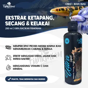 ULTRA LIQUID - EKSTRAK SECANG, KELAKAI, KETAPANG ALAMI IKAN PREDATOR