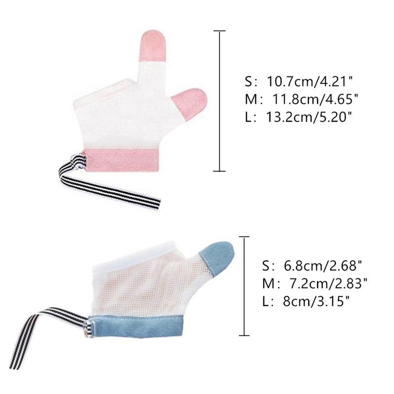 Product Introduction of 1 Pair Children Infant Anti Biting Eat Hand Protection Gloves Baby Prevent Bite Fingers Nails Glove for Toddle Kids 0